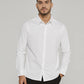 7 Diamonds Men's Girona White Long Sleeve Shirt