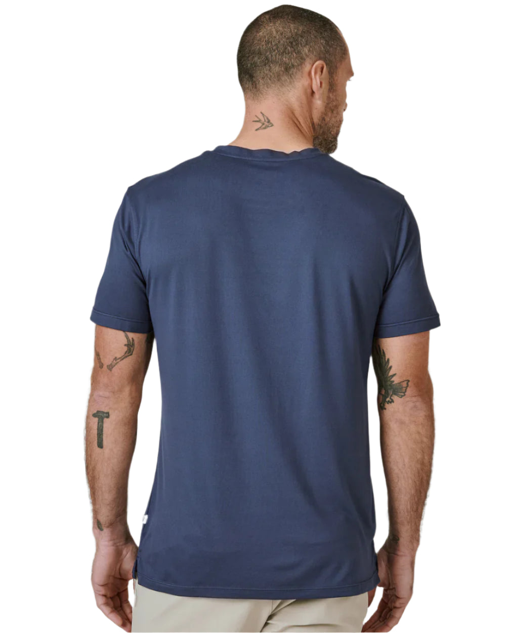 7 Diamonds Short Sleeve Core Crew Neck Midnight