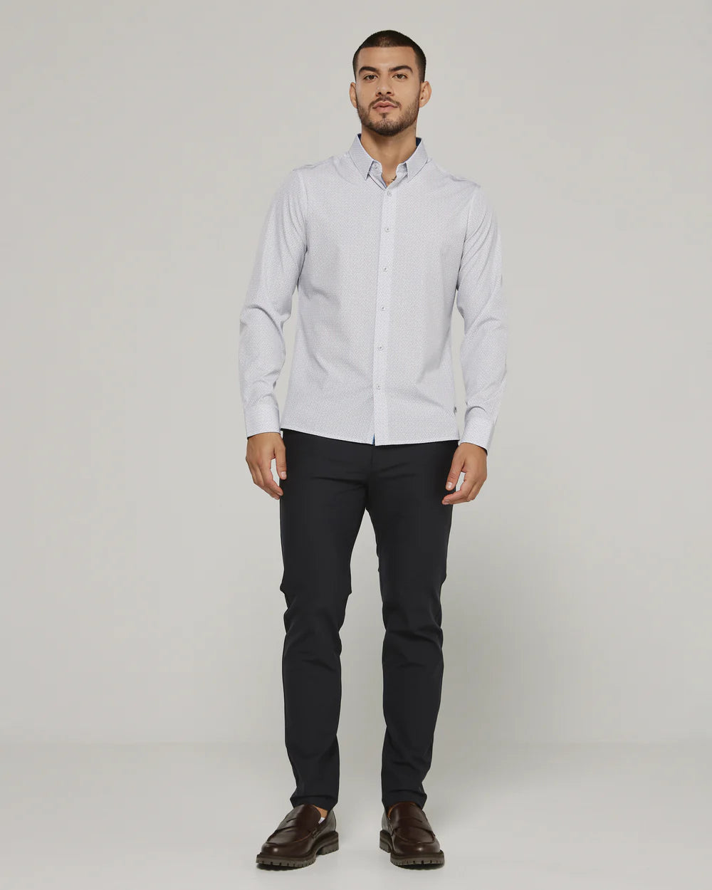 7 Diamonds Men's Willem Long Sleeve Shirt