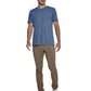 7 Diamonds Men's Core Crew Neck Tee Blue Indigo
