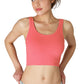 Nikibiki Women's Reversible Herringbone Crop Top