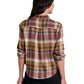 Toad Women's Re-Form Flannel Boxy LS Shirt Aster Madras
