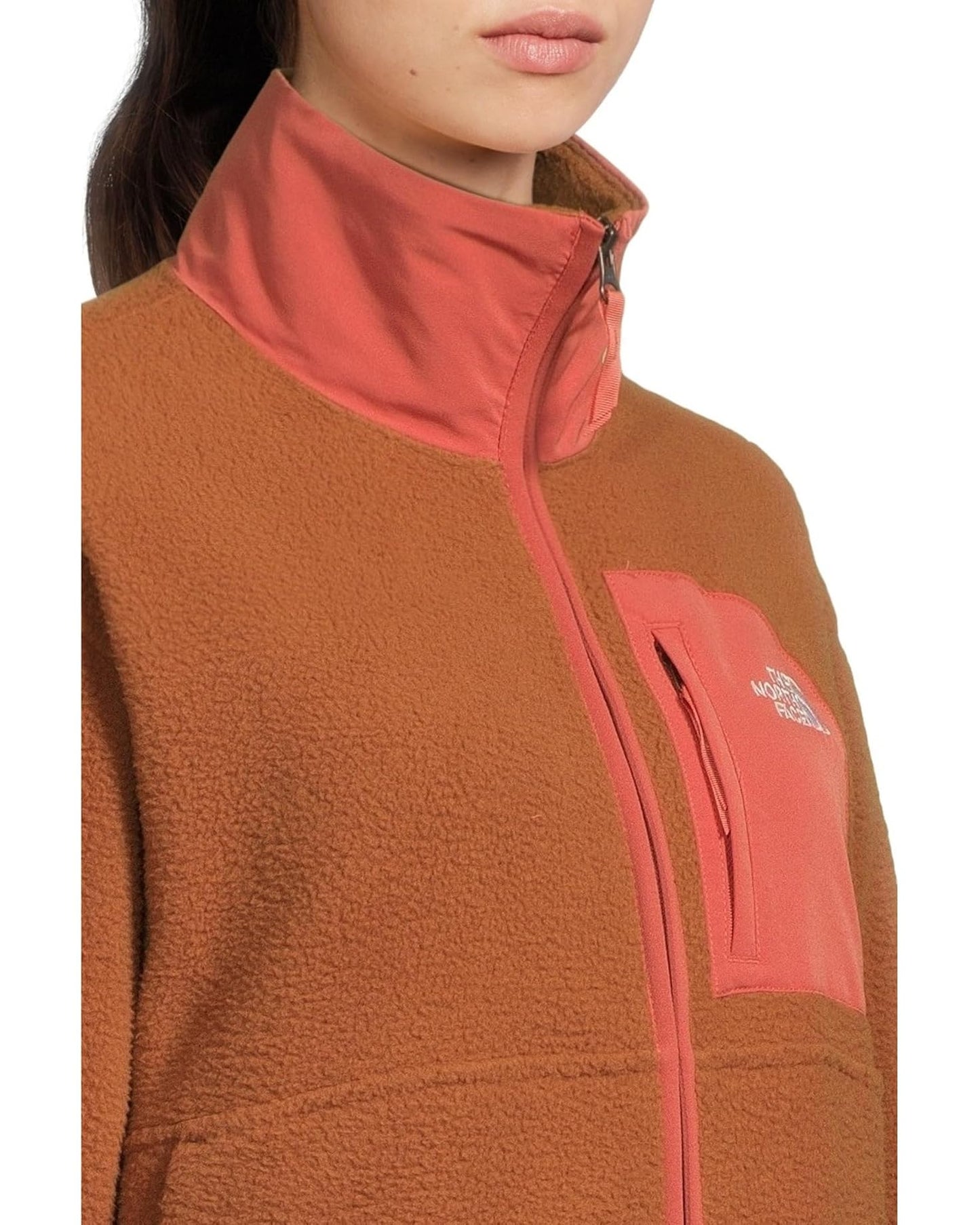 The North Face Women's Yumiori Off Peak Full Zip Jacket Burnt Umber/Mars Dust