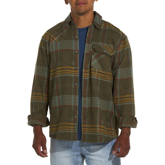 Howler Bros Harker's Flannel - Conor Plaid : Forage