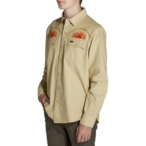 Howler Bros Men's Crosscut Deluxe Longsleeve El Sol Gold