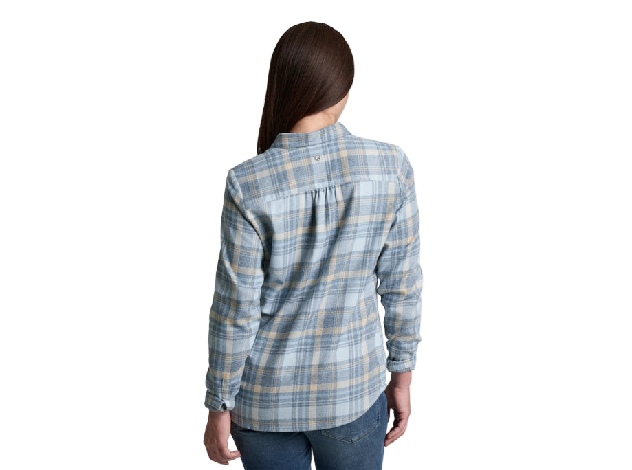 Kuhl Women's Whisper Flannel Winter Sky