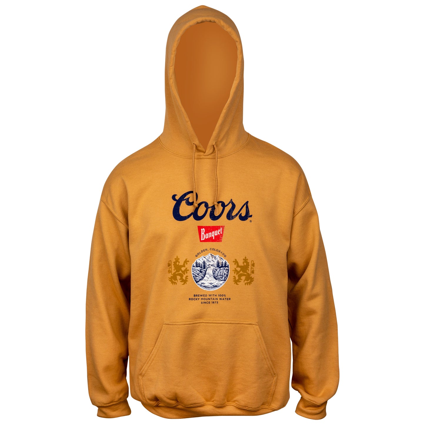 WYB Coors Golden Banquet Beer Logo Hoodie