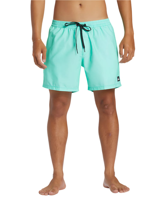 Quiksilver Mens Everyday Solid Volley 15 Jade