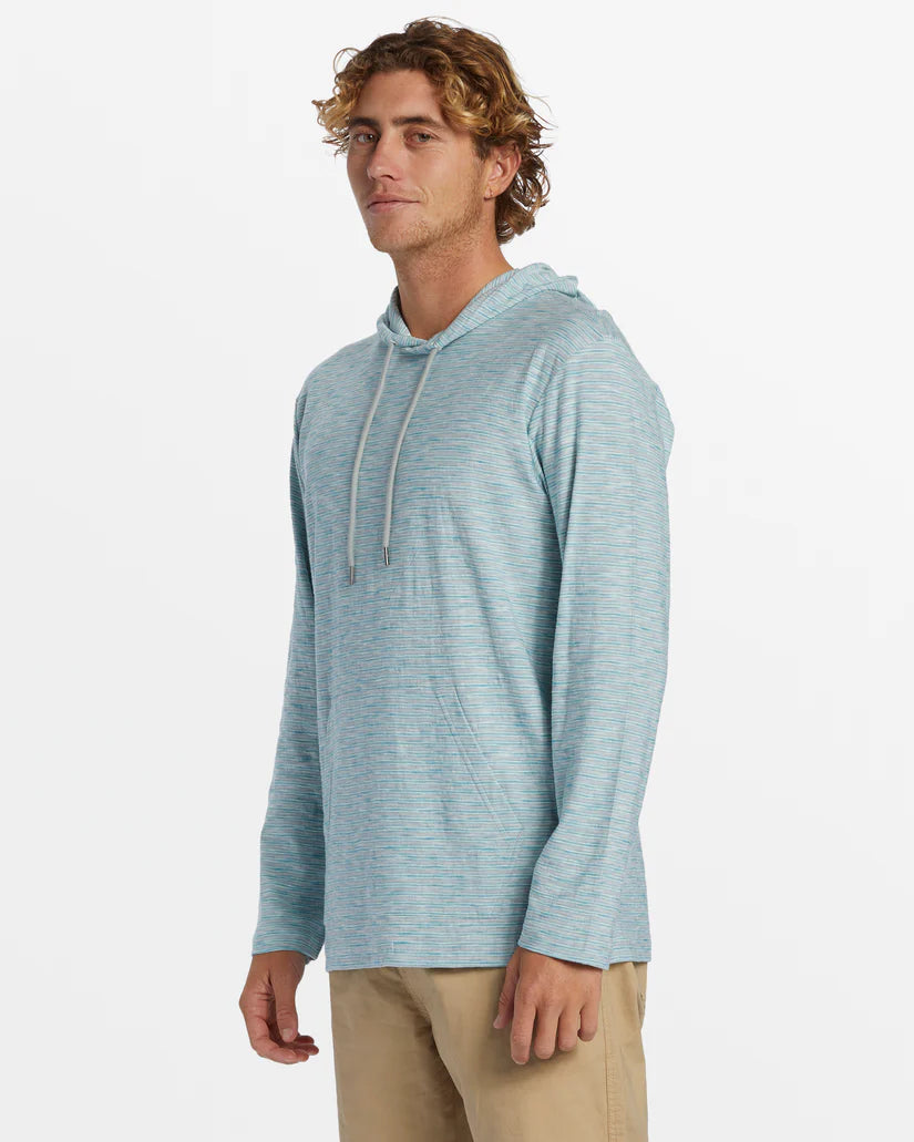 Quicksilver Men's Ramblas Hoodie Quarry