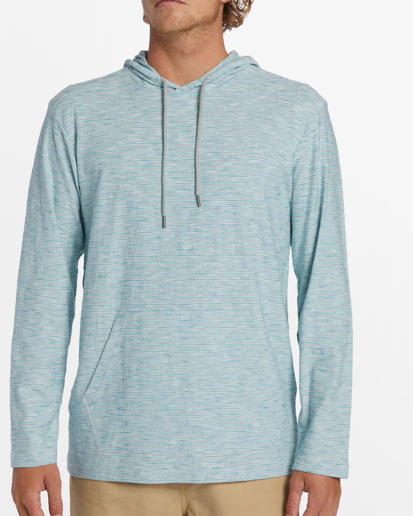 Quicksilver Men's Ramblas Hoodie Quarry