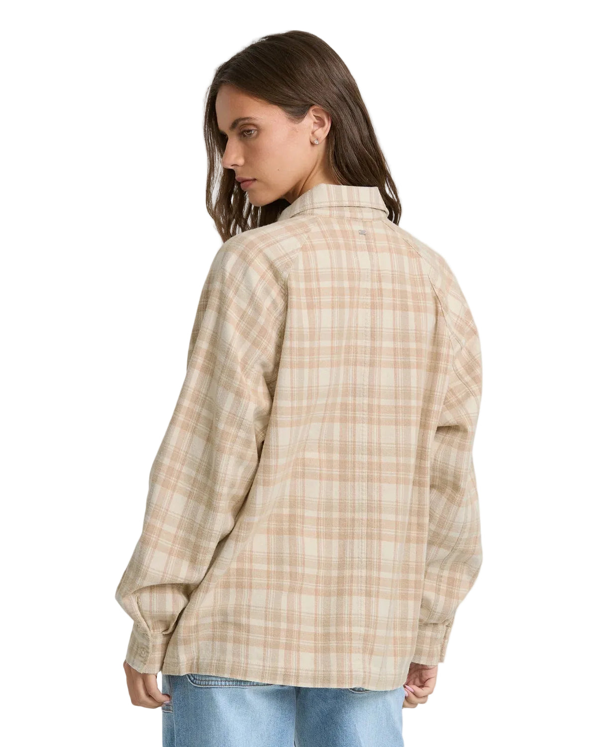 Billabong Women's Coastal Breeze Ls Shirt White Cap