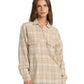 Billabong Women's Coastal Breeze Ls Shirt White Cap