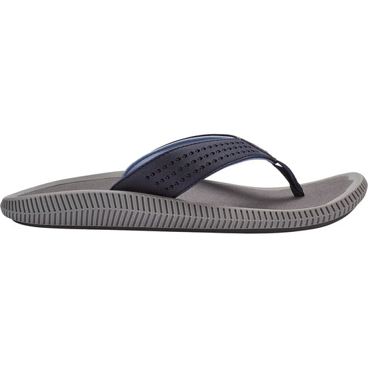 OluKai 164 OluKai Men's Ulele Sandal Blue Depth/Charcoal