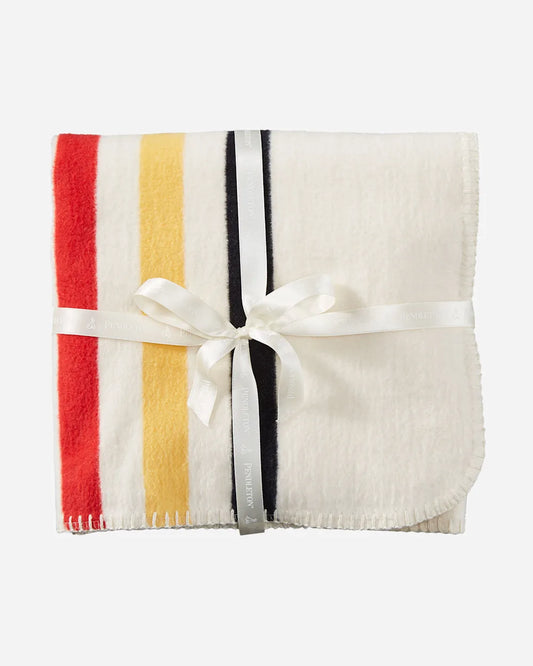 Pendleton organic cotton baby blanket glacier