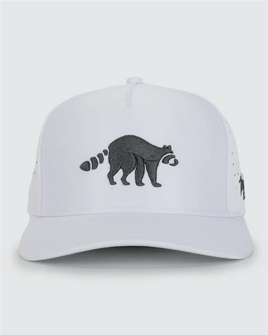 Waggle Bev Cart Bandit Hat White