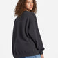 Billabong Women's Ride In Crew Sweatshirt Black Sands 3