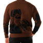Waggle Unisex Bird Dog Wildknit Crewneck Sweater