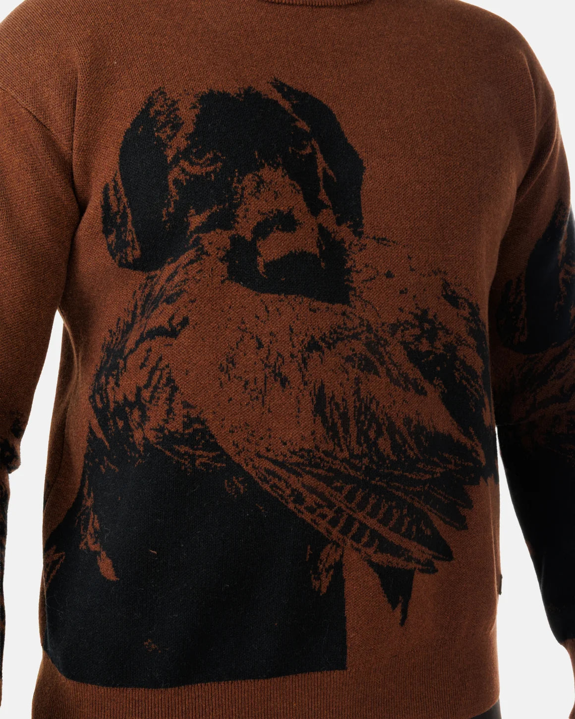 Waggle Unisex Bird Dog Wildknit Crewneck Sweater