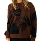 Waggle Unisex Bird Dog Wildknit Crewneck Sweater