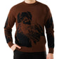 Waggle Unisex Bird Dog Wildknit Crewneck Sweater