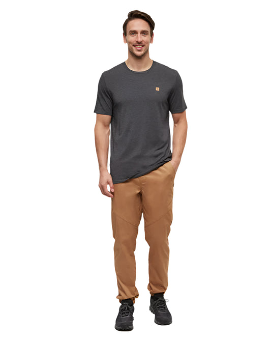 Tentree Men's Baker T-Shirt Meteorite Black Heather