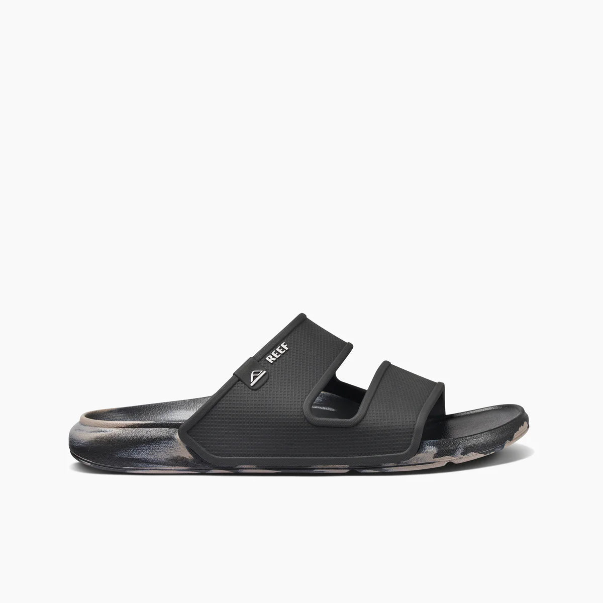 Reef Men's Oasis Double up Black/Taupe Marble