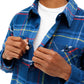 Waggle Men's Flannel Overshirt Cocky Rooster