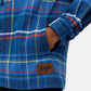 Waggle Men's Flannel Overshirt Cocky Rooster