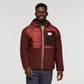 Cotopaxi Men's Trico Hybrid Hooded Jacket - Rusty and Chestnut