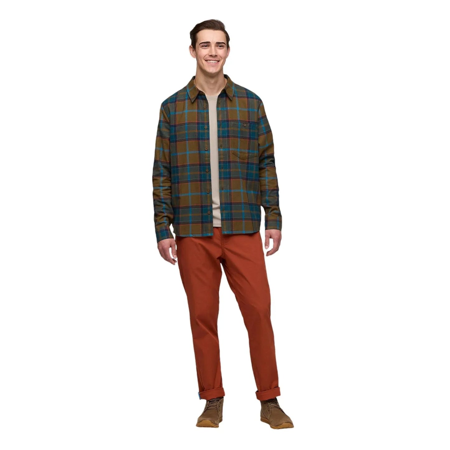 Cotopaxi Men's Quedo Flannel Shirt - Live Oak Plaid