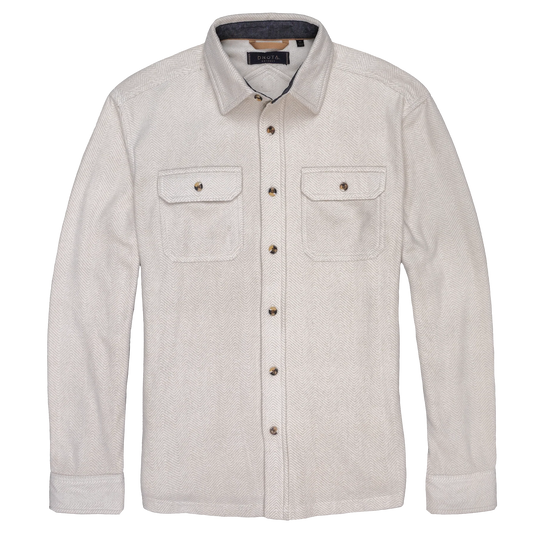 Dakota Grizzly Men's Ozzy Fleece Button Down Mist Valley