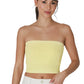 Nikibiki Women's Floral Lace Tube Top