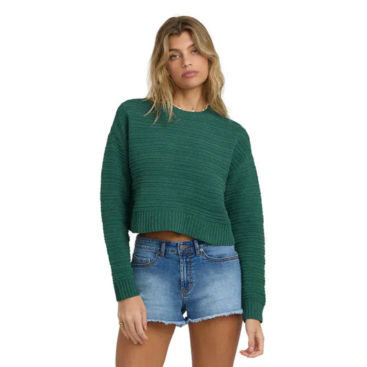 Billabong Women's Evie Sweater Aspen Gold