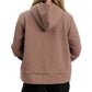 Waggle Women's Lakeside Waffle Knit Hoodie Driftwood