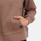 Waggle Women's Lakeside Waffle Knit Hoodie Driftwood