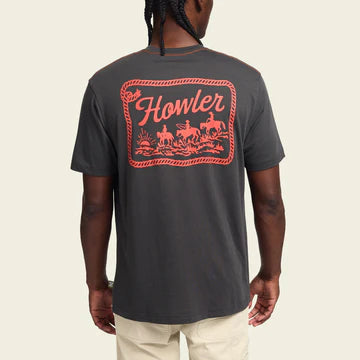 Howler Bros Blended T-Shirt - Howler Posse : Antique Black