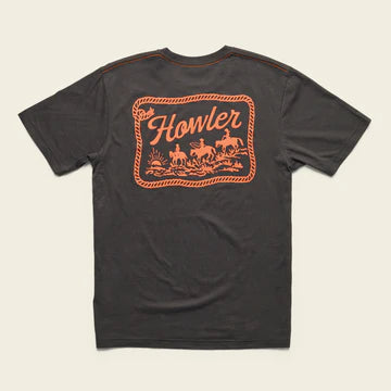 Howler Bros Blended T-Shirt - Howler Posse : Antique Black