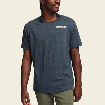 Howler Bro's Blended Pocket T-Shirt - Trucha : Charcoal Heather