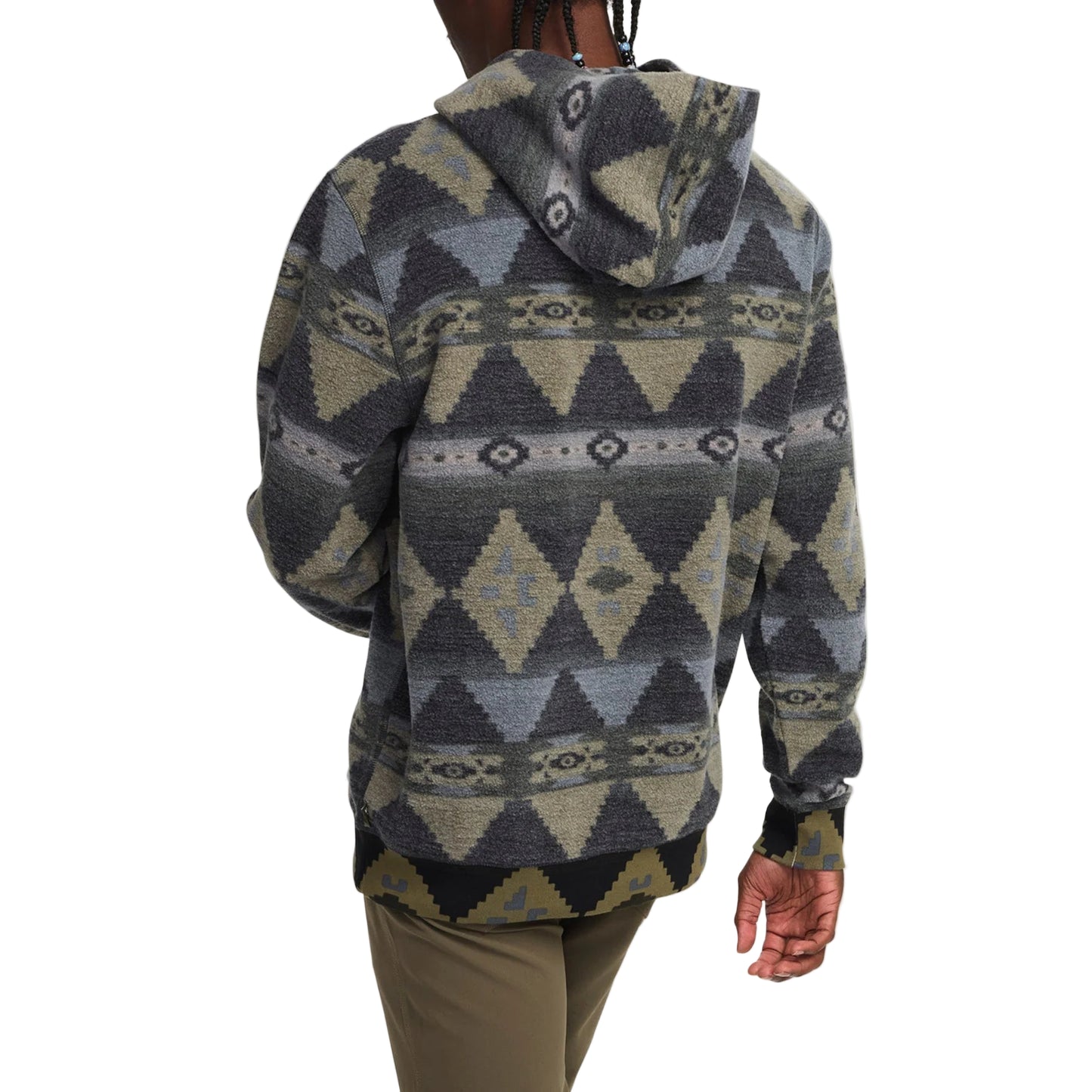 Howler Bro's Tajima Pullover Mitla Motifs True Black