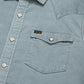 Howler Bros Men's Banning Corduroy Snapshirt Iron Blue