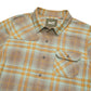 Howler Bro's Harker's Flannel  Kempton Plaid Taupe