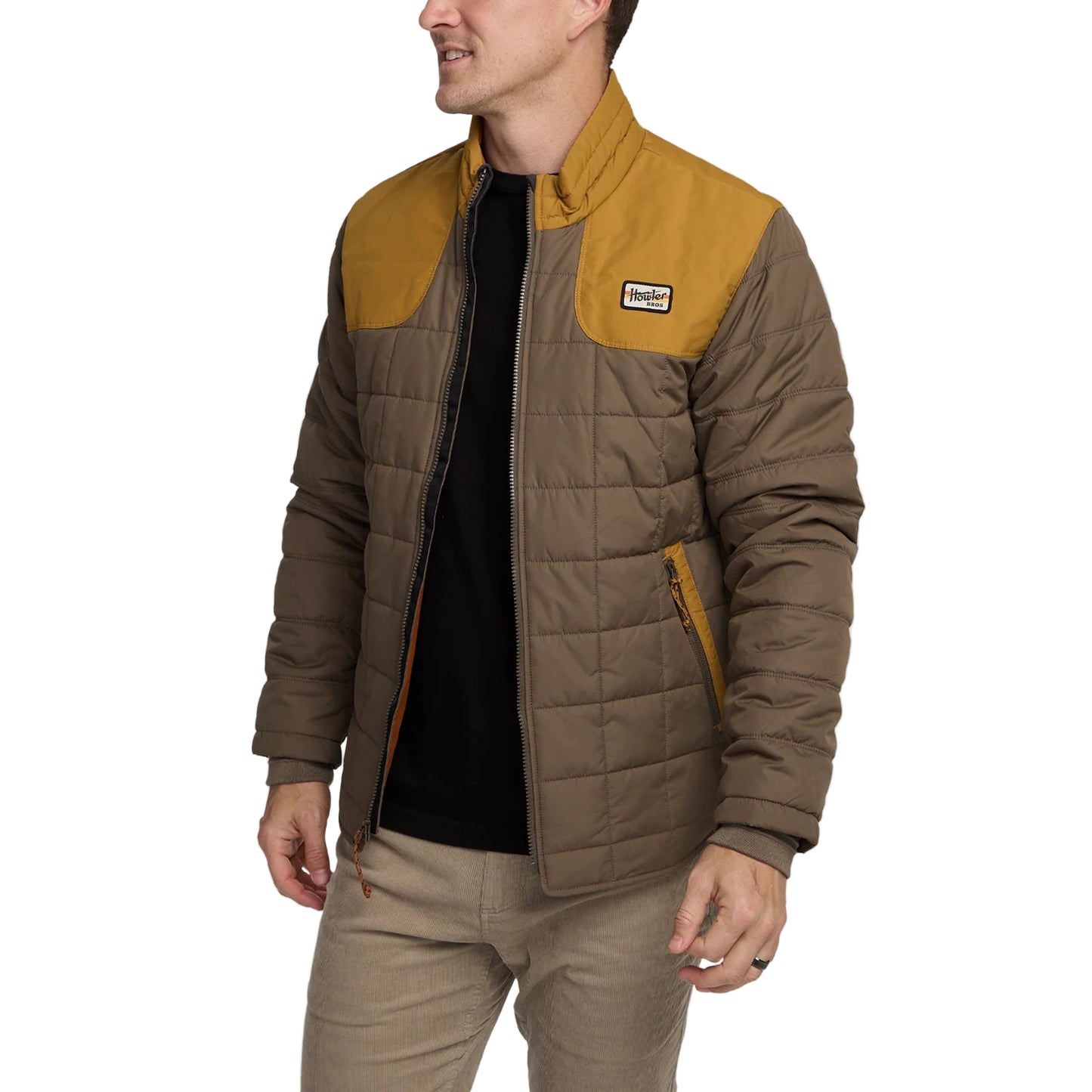 Howler Bro's Men's Merlin Jacket Cappuccino Camel