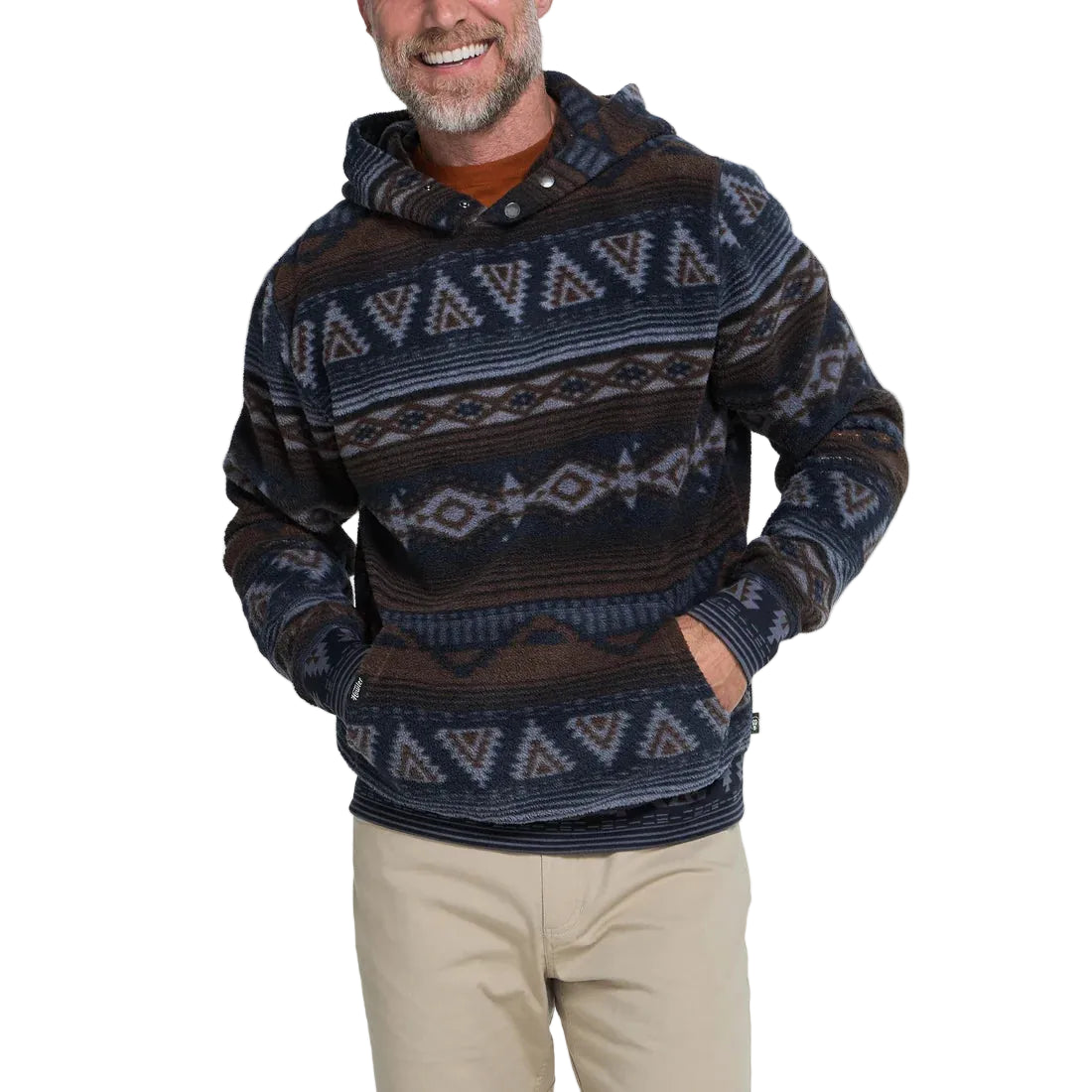 Howler Bros Men’s Tajima Hoodie - Canyon Codes : Winter Sky