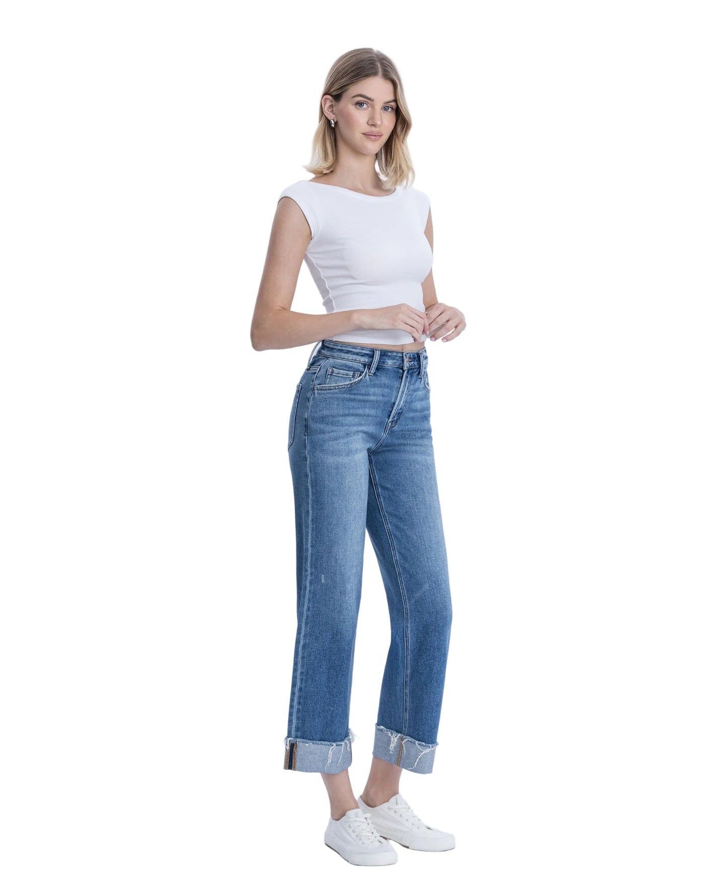 Flying Monkey Women's High Rise Slim Wide Eclipse
