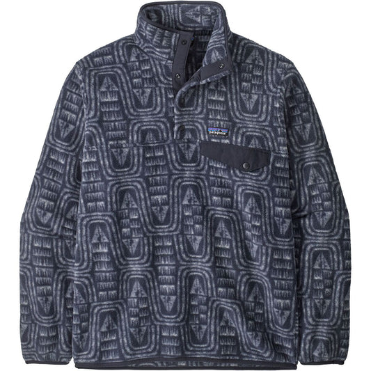 Patagonia Men's LW Synch Snap-T P/O Flow: Sunken Blue