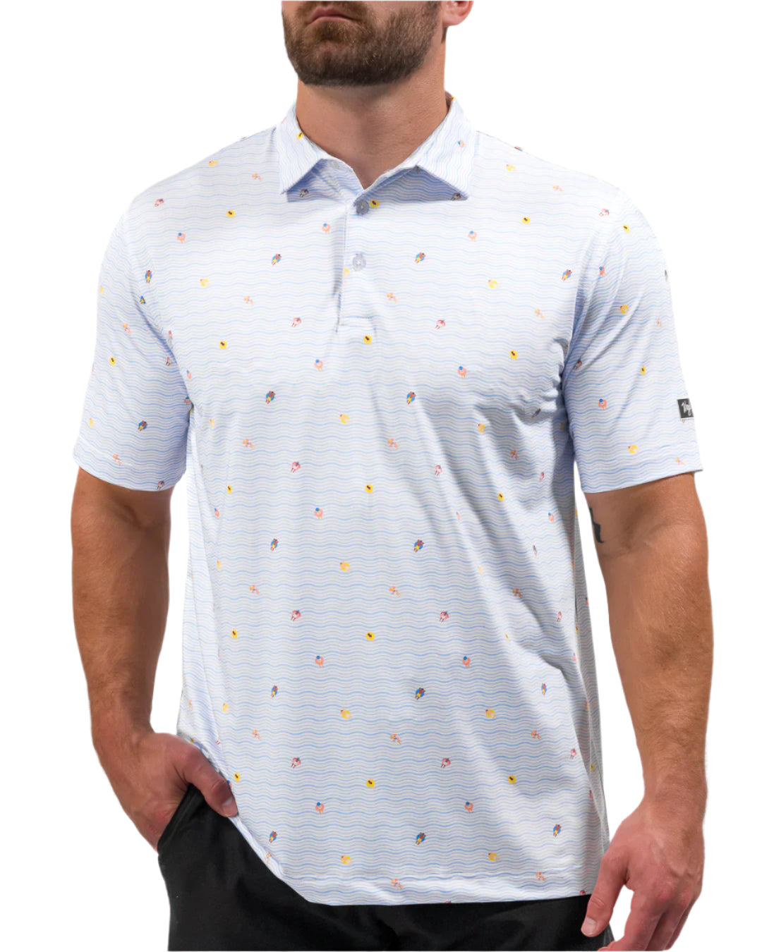 Waggle Men's Floater Polo
