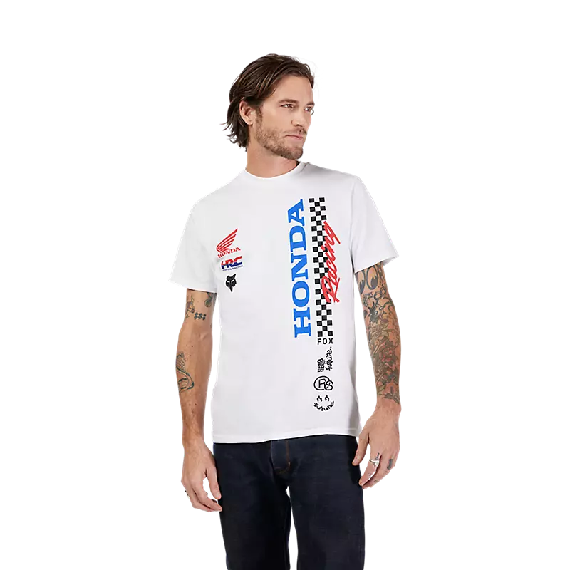 Fox Honda Men's SS Tee Optic White