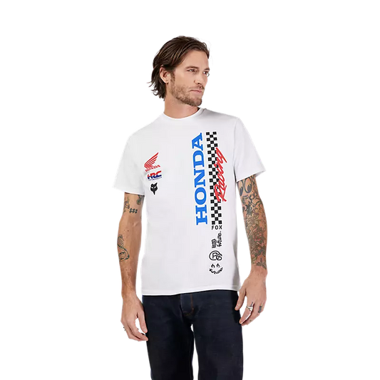 Fox Honda Men's SS Tee Optic White