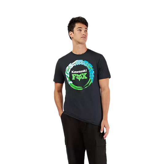 Fox Mens Kawasaki SS Tee Black