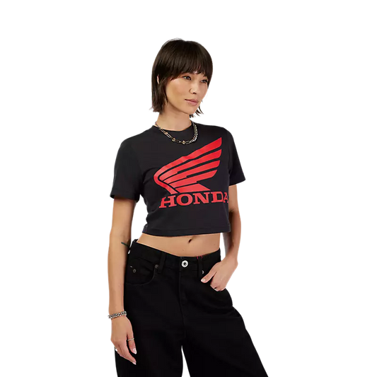 Fox Women's Fox X Honda Baby Tee Black